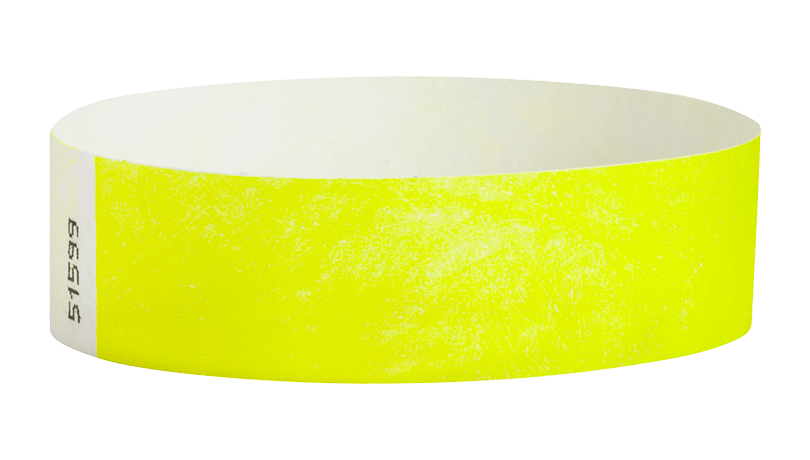 3/4" Tyvek® Wristbands – Solid Colors