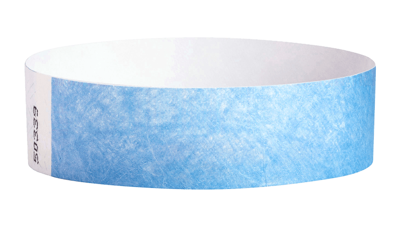3/4" Tyvek® Wristbands – Solid Colors