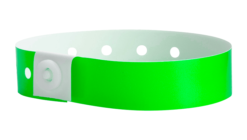 Plastic L-Shape Wristbands