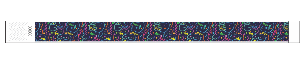 Carnival Nights - 3/4" Tyvek® Wristbands