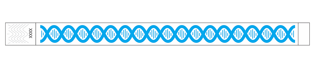 Coil - 3/4" Tyvek® Wristbands