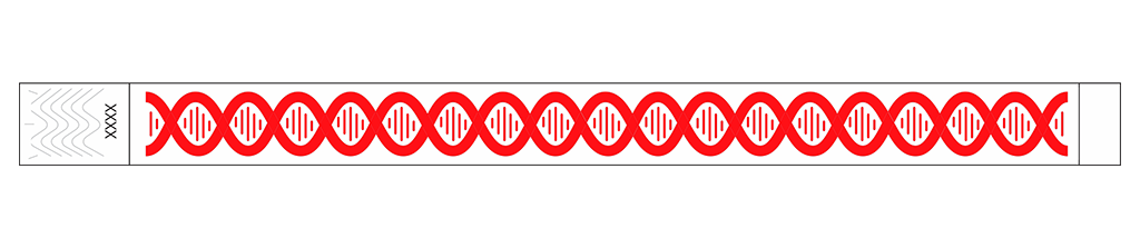 Coil - 3/4" Tyvek® Wristbands