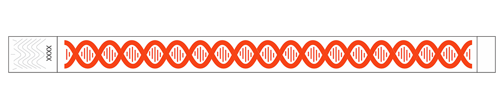 Coil - 3/4" Tyvek® Wristbands