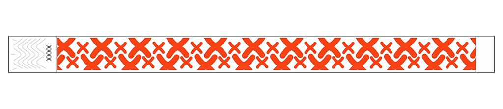 Double X - 3/4" Tyvek® Wristbands