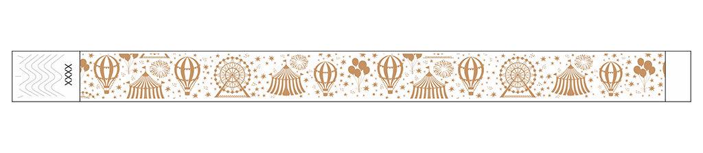 Festivals Big Top - 3/4" Tyvek® Wristbands