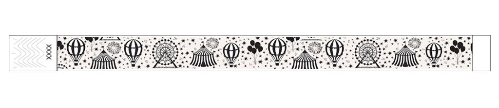 Festivals Big Top - 3/4" Tyvek® Wristbands