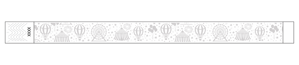 Festivals Big Top - 3/4" Tyvek® Wristbands