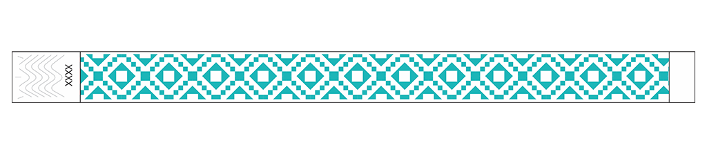 Fiesta - 3/4" Tyvek® Wristbands