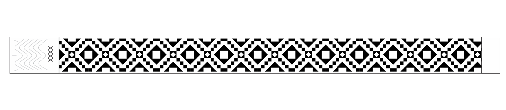 Fiesta - 3/4" Tyvek® Wristbands