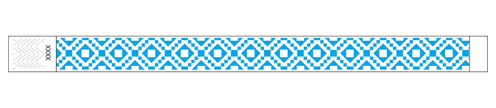 Fiesta - 3/4" Tyvek® Wristbands