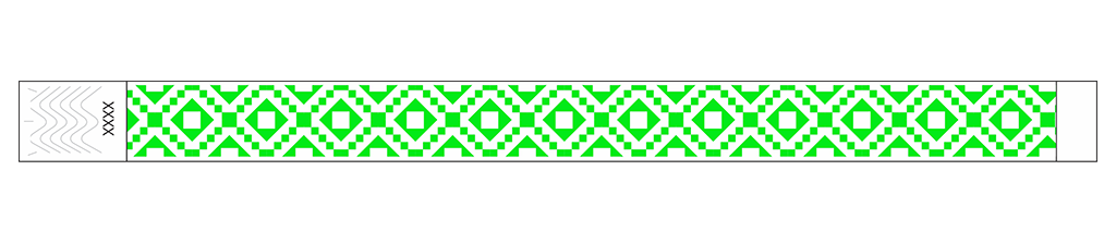 Fiesta - 3/4" Tyvek® Wristbands