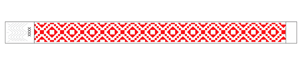 Fiesta - 3/4" Tyvek® Wristbands