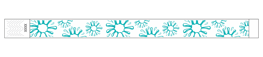 Splash Pop - 3/4" Tyvek® Wristbands