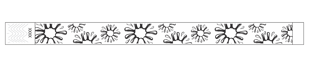 Splash Pop - 3/4" Tyvek® Wristbands