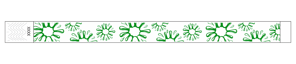 Splash Pop - 3/4" Tyvek® Wristbands
