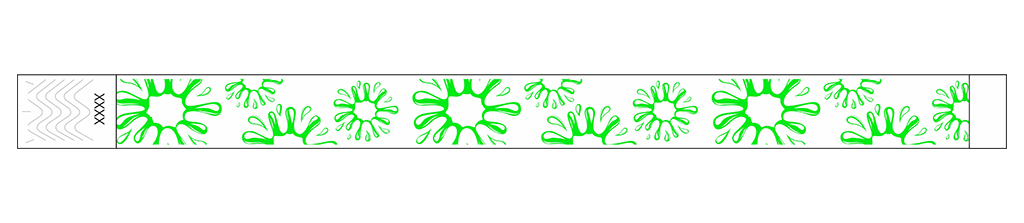 Splash Pop - 3/4" Tyvek® Wristbands