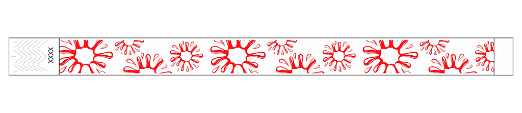 Splash Pop - 3/4" Tyvek® Wristbands