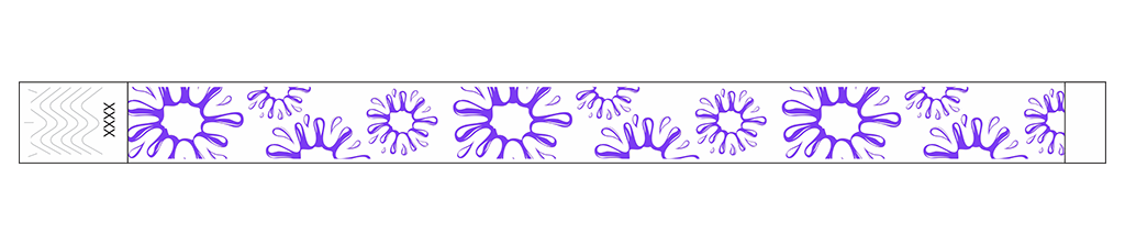 Splash Pop - 3/4" Tyvek® Wristbands