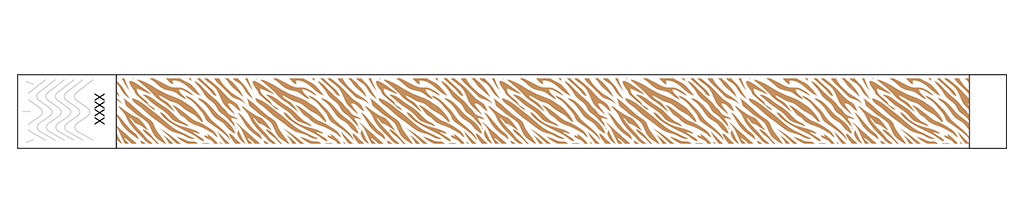 Zebra Vibe - 3/4" Tyvek® Wristbands