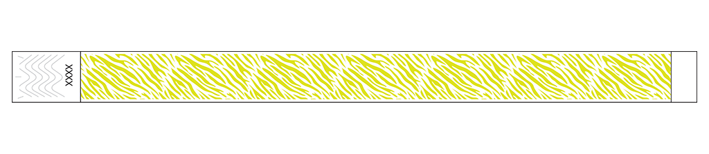 Zebra Vibe - 3/4" Tyvek® Wristbands