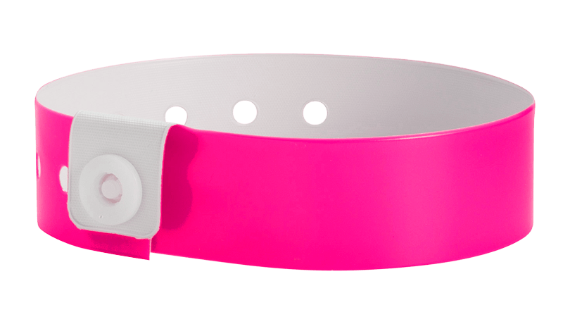 Vinyl L-Shape Wristbands