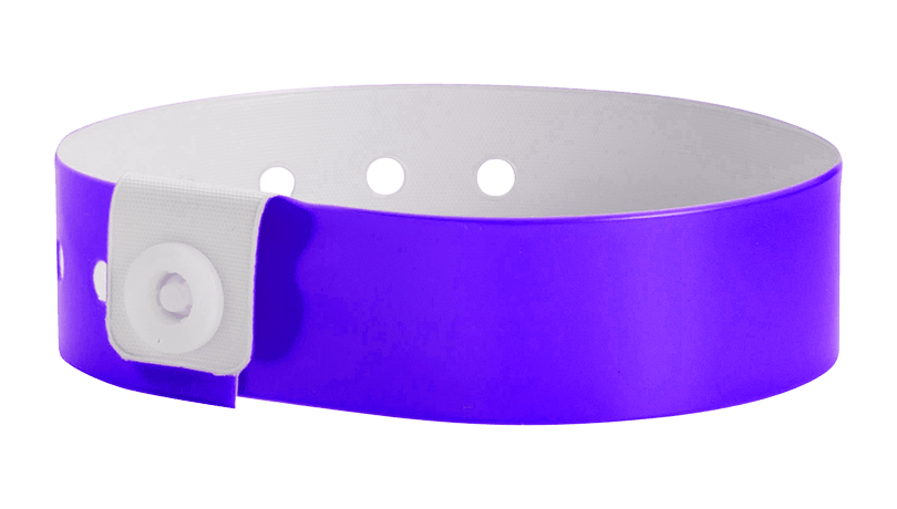 Vinyl L-Shape Wristbands