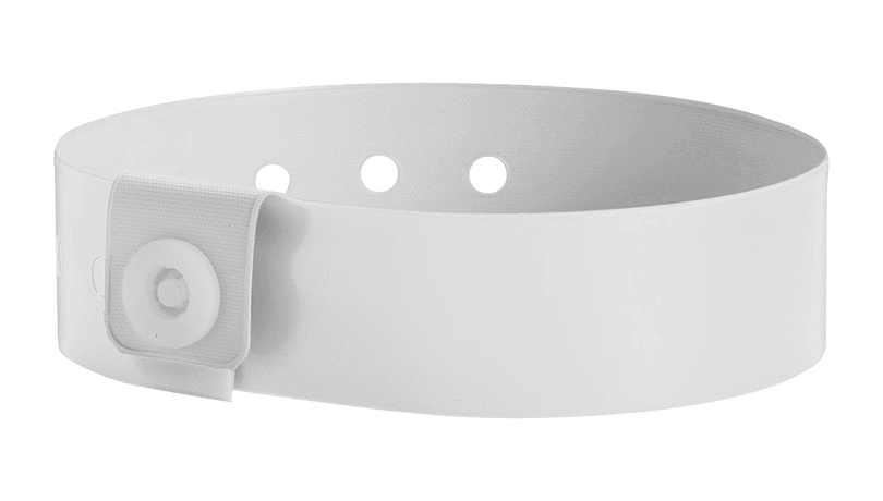 Vinyl L-Shape Wristbands